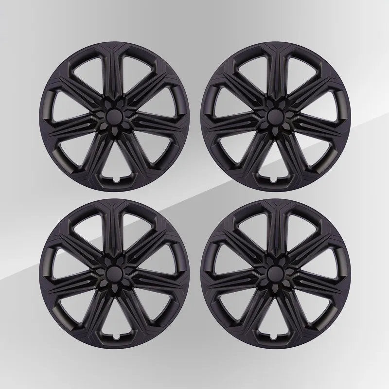 19" Tesla Model Y Wheel Covers (4pcs) - Reinforced ABS Hubcaps for 2020-2024 Model Y - Teskay