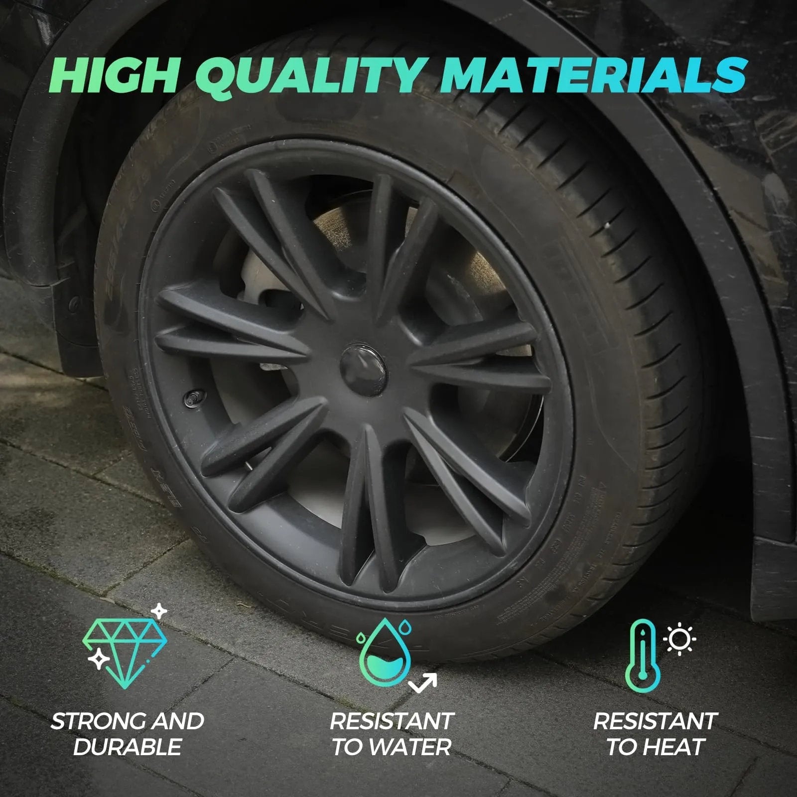 19” Wheel Covers Hubcap for Tesla Model Y (2020-2023) - Teskay