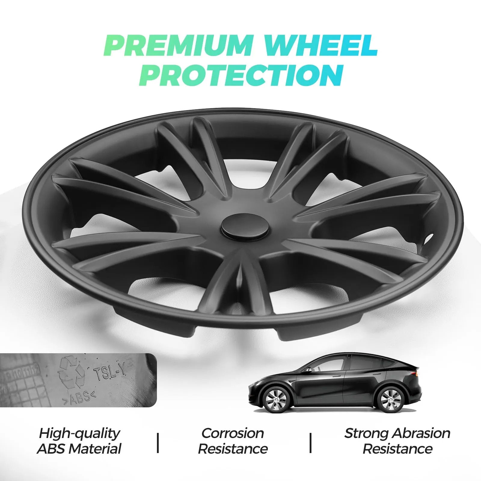 19” Wheel Covers Hubcap for Tesla Model Y (2020-2023) - Teskay