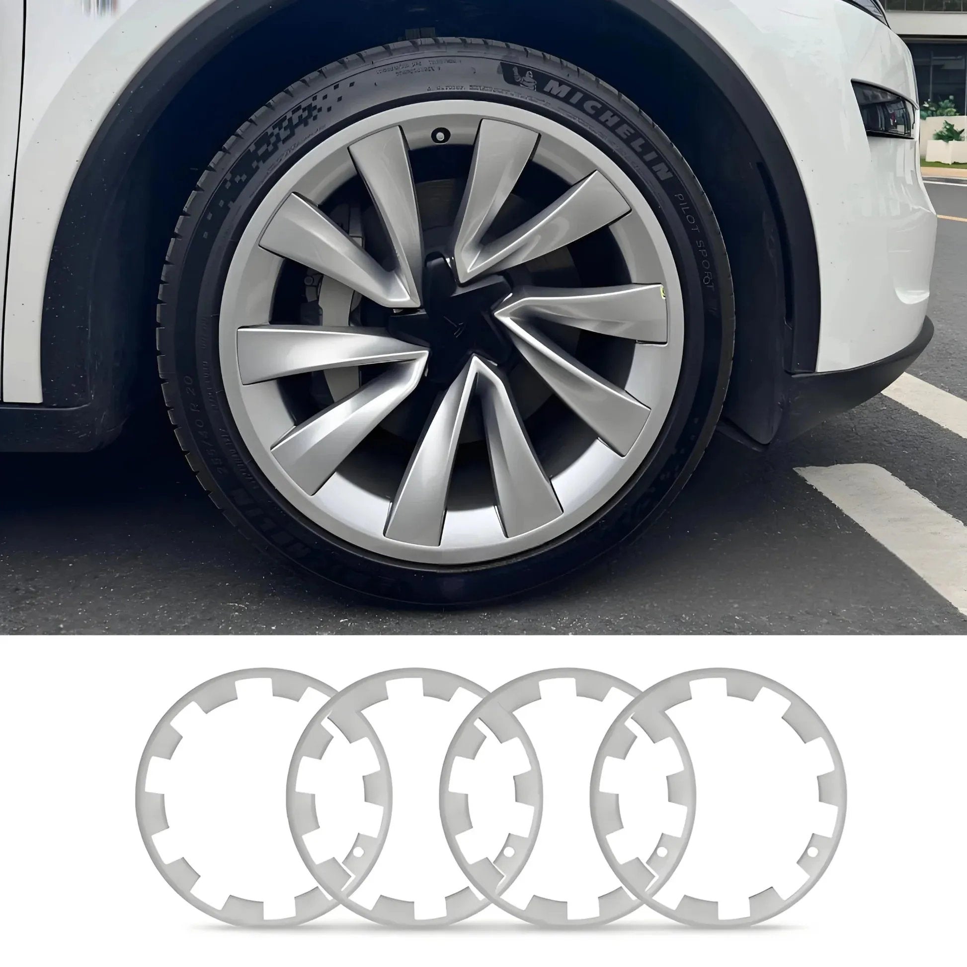 20″ Wheel Rim Protector Strips for Tesla Model Y Juniper (2025.03+) - Teskay