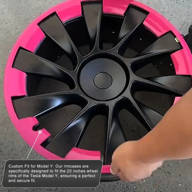 4PCS Tesla Model Y 20 Inch Rim Protectors – Full 360° Protection - Teskay