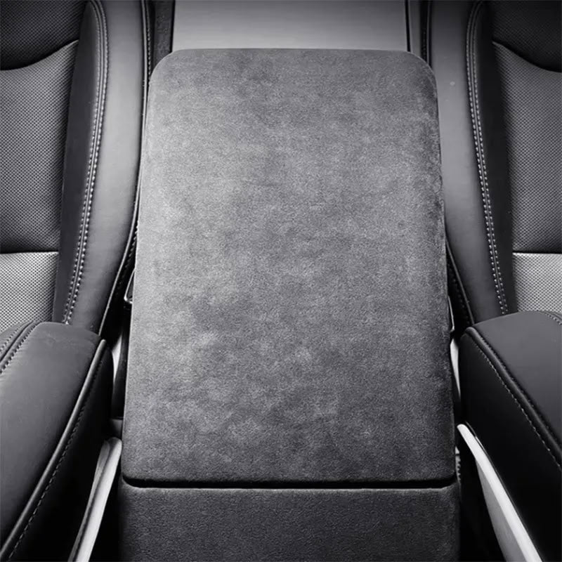 Alcantara Armrest Cover for Tesla Model 3 Highland/Model Y Juniper - Teskay