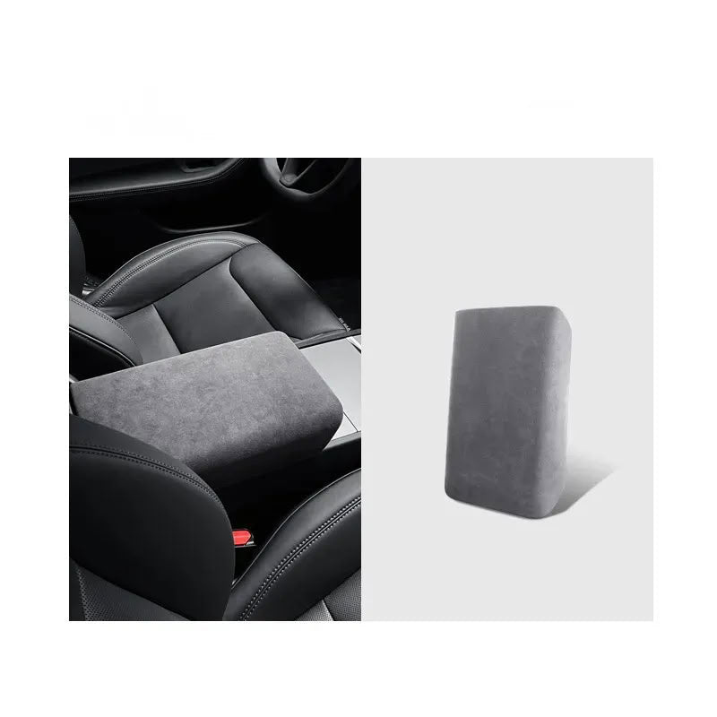 Alcantara Armrest Cover for Tesla Model 3 Highland/Model Y Juniper - Teskay