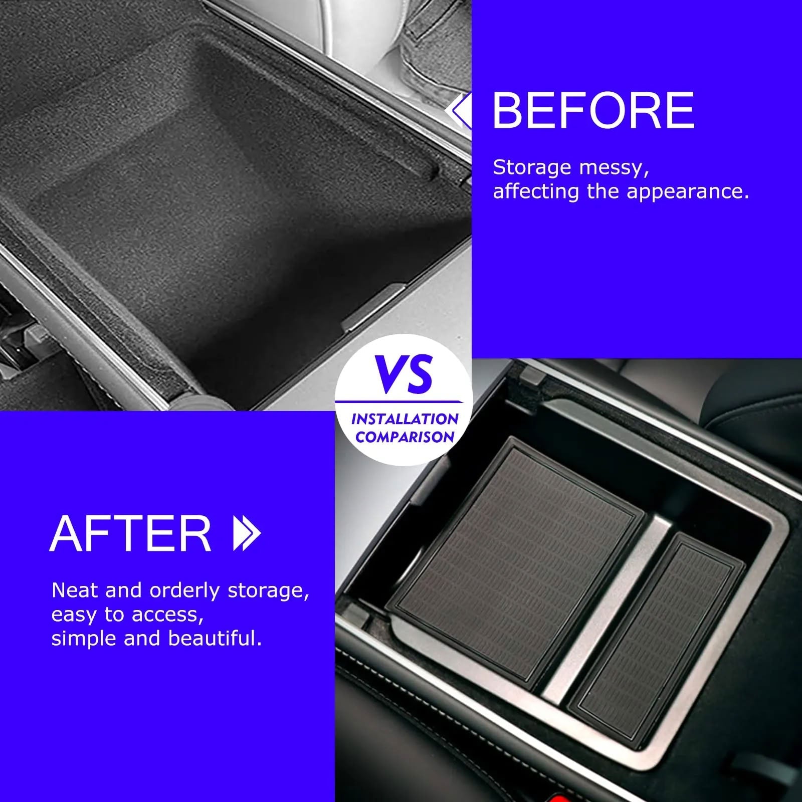 Armrest Box Storage Box For Tesla Model 3/Y(2021-2023) - Teskay