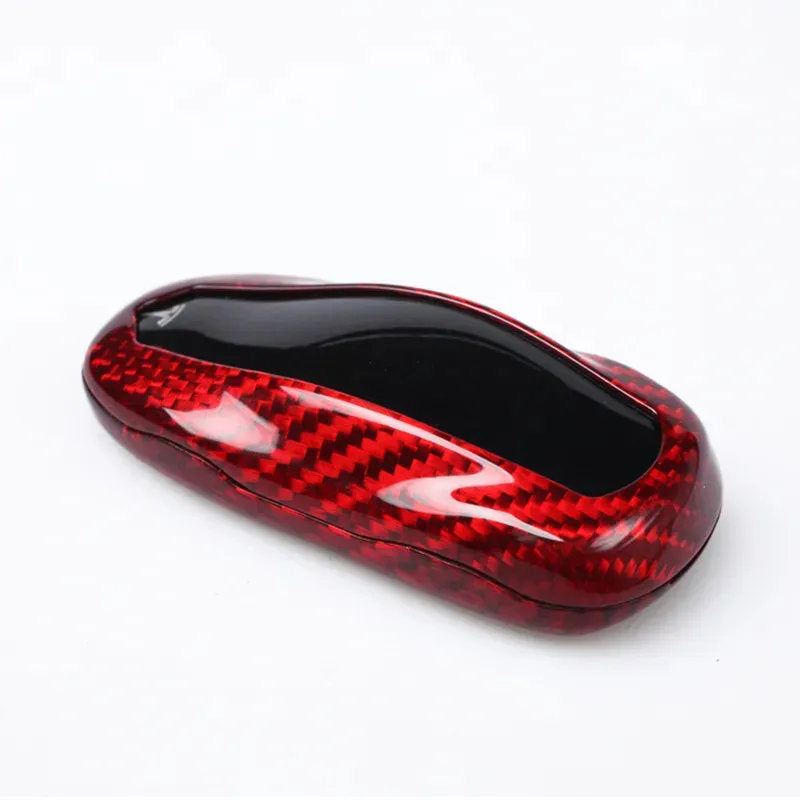 Carbon Fiber Key Fob Cover For Tesla Model S(2012-2018) - Teskay