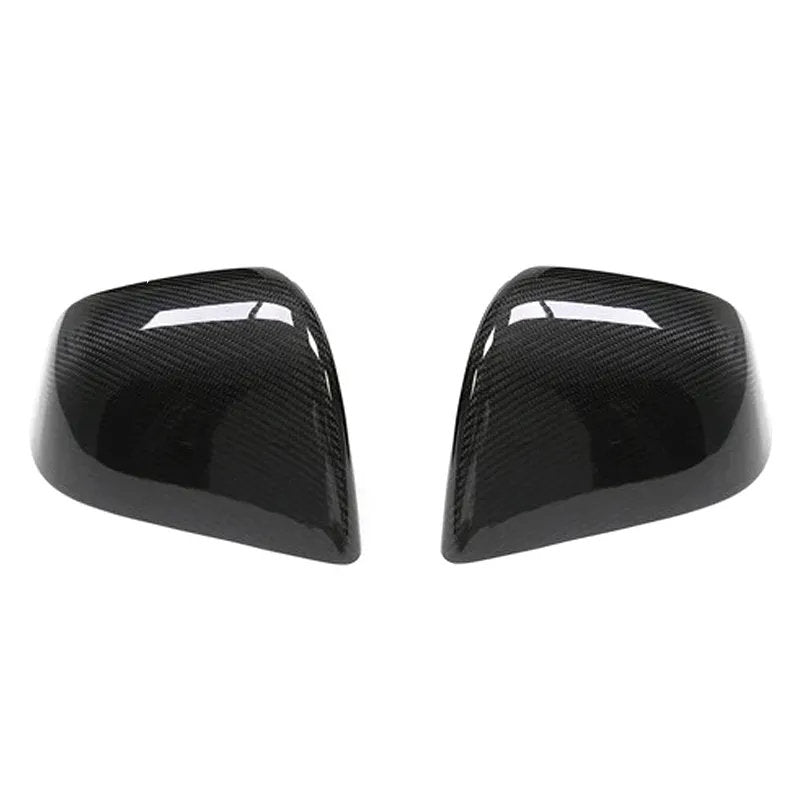 Carbon Fiber Side Mirror Covers (1 Pair) for Tesla Model 3 (2017-2023.10) / Model Y (2020-2024) - Teskay