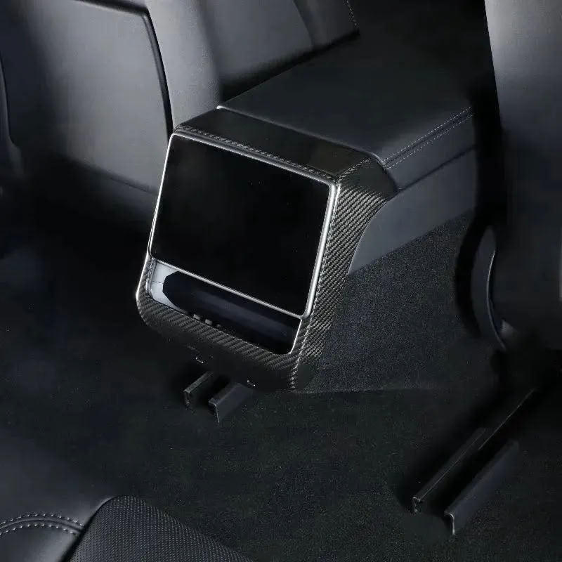 Carbon Fiber Rear Seat Vent Cover for Tesla Model 3 Highland/Model Y Juniper - Teskay