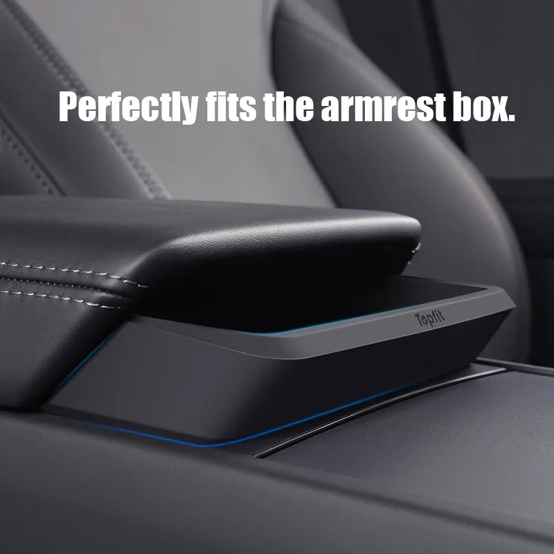 Center Console Storage Box for Model 3 Highland/Model Y Juniper - Teskay