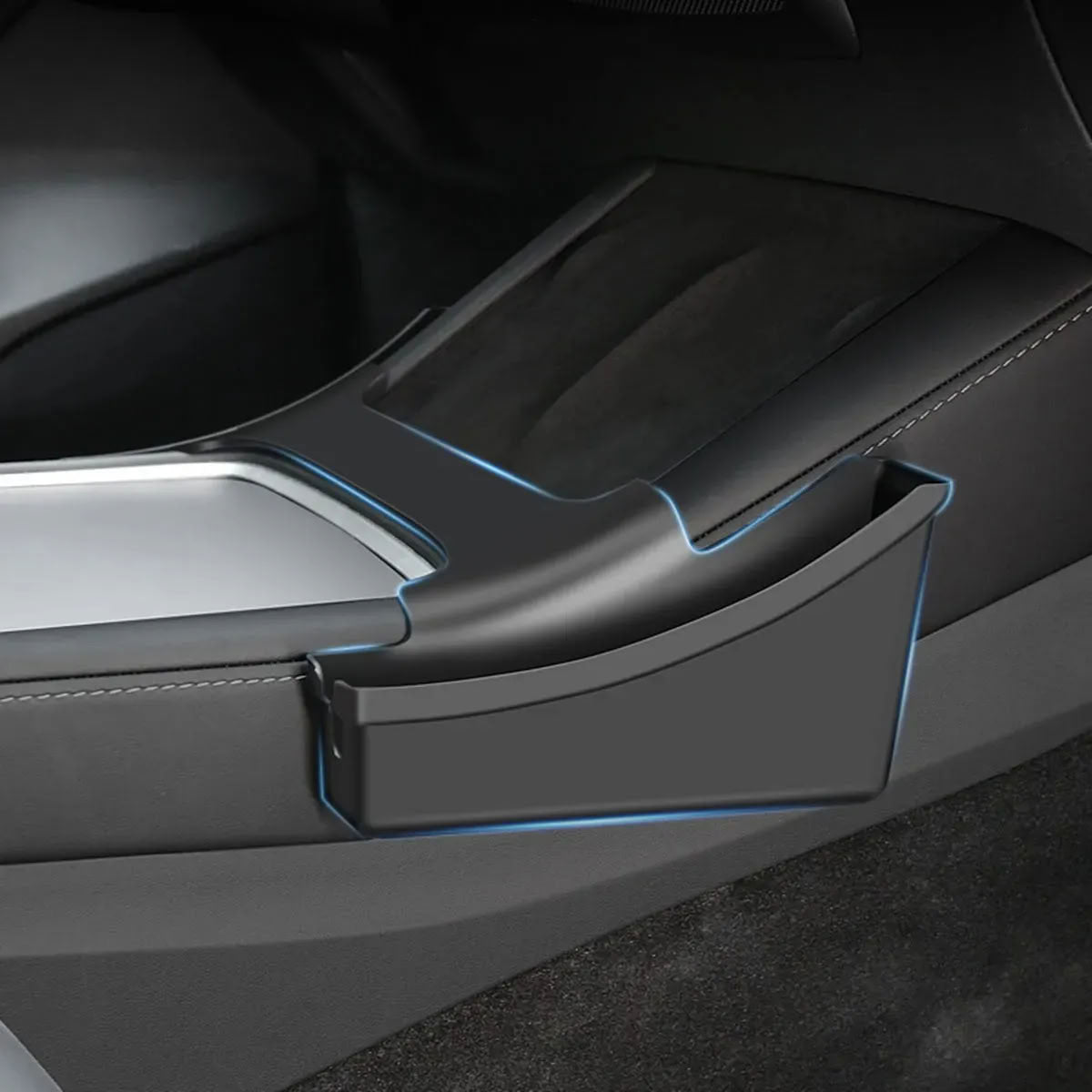 Center Control Side Storage Box for Tesla Model 3/Y - Teskay