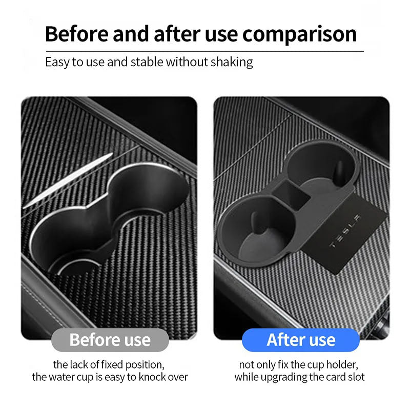 Center Console Cup Holder for Tesla Model 3/Y - Teskay