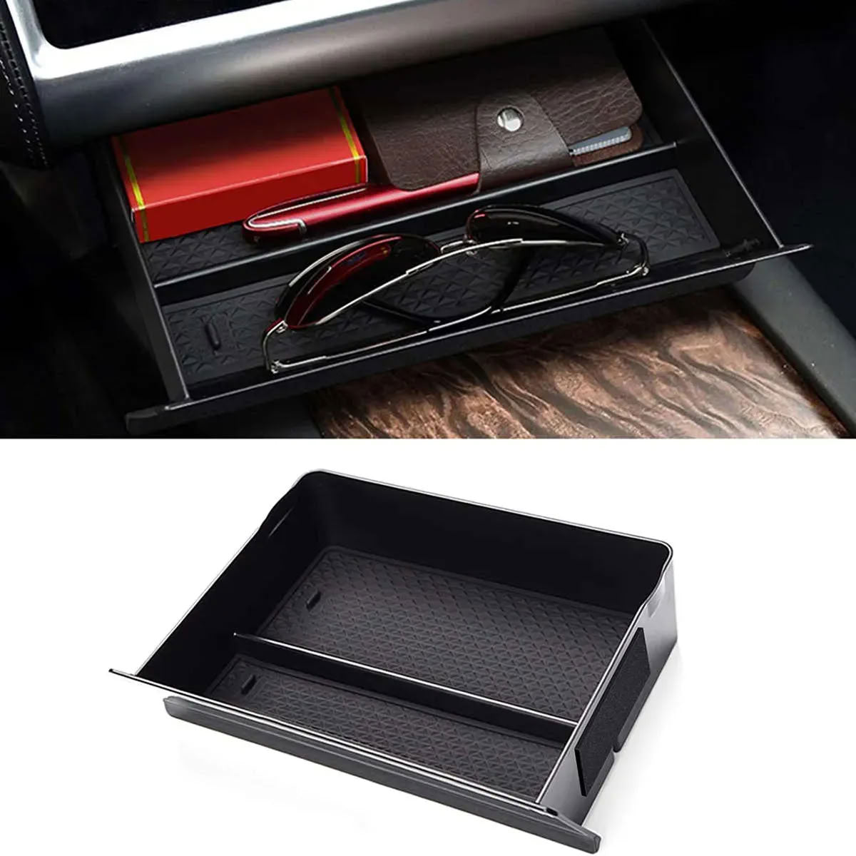 Center Drawer Box for Tesla Model X/S 2012-2020 - Teskay