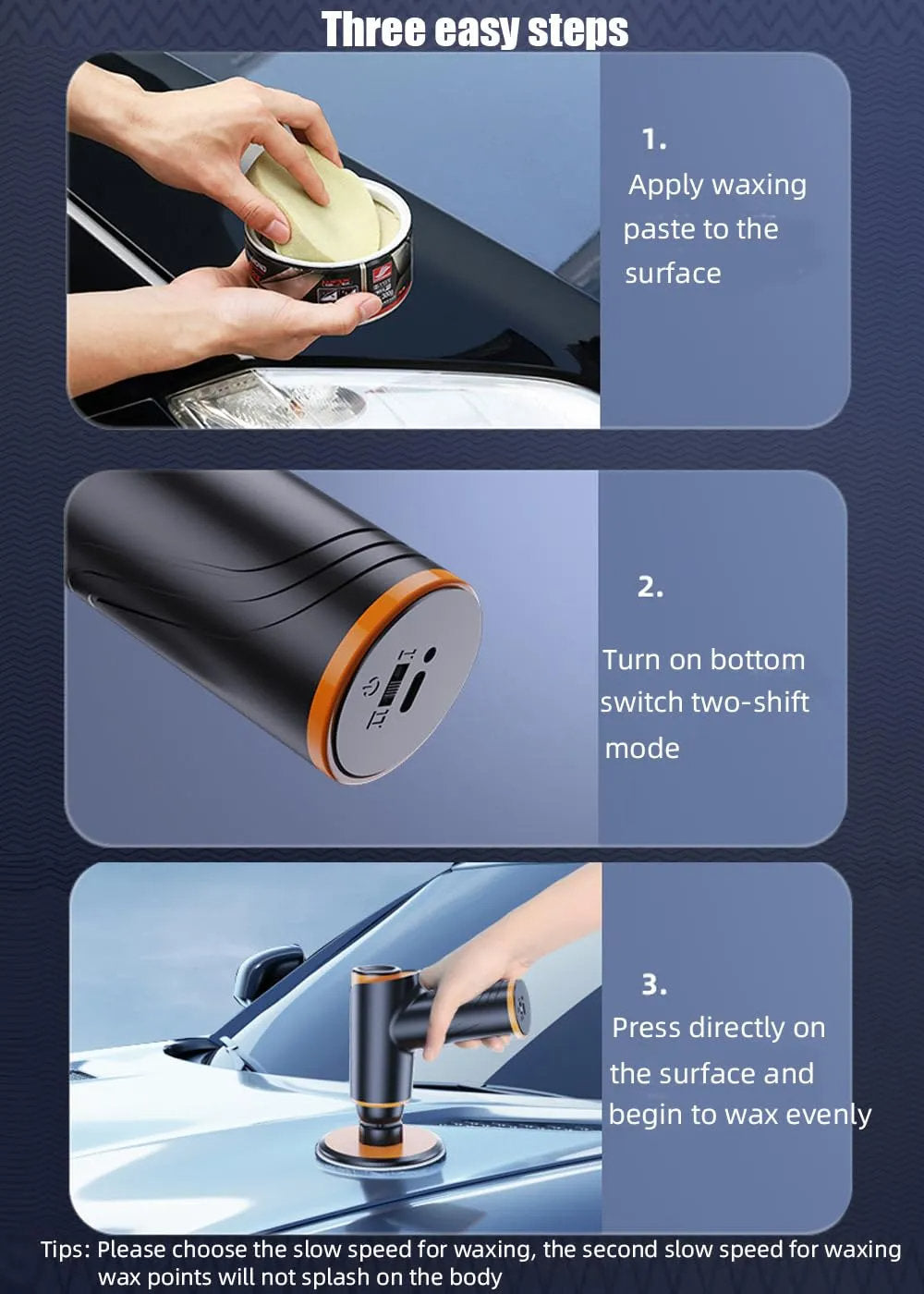 Cordless Buffer Polisher Kit – Tesla Interior Cleaning Products for Model S/3/X/Y-3