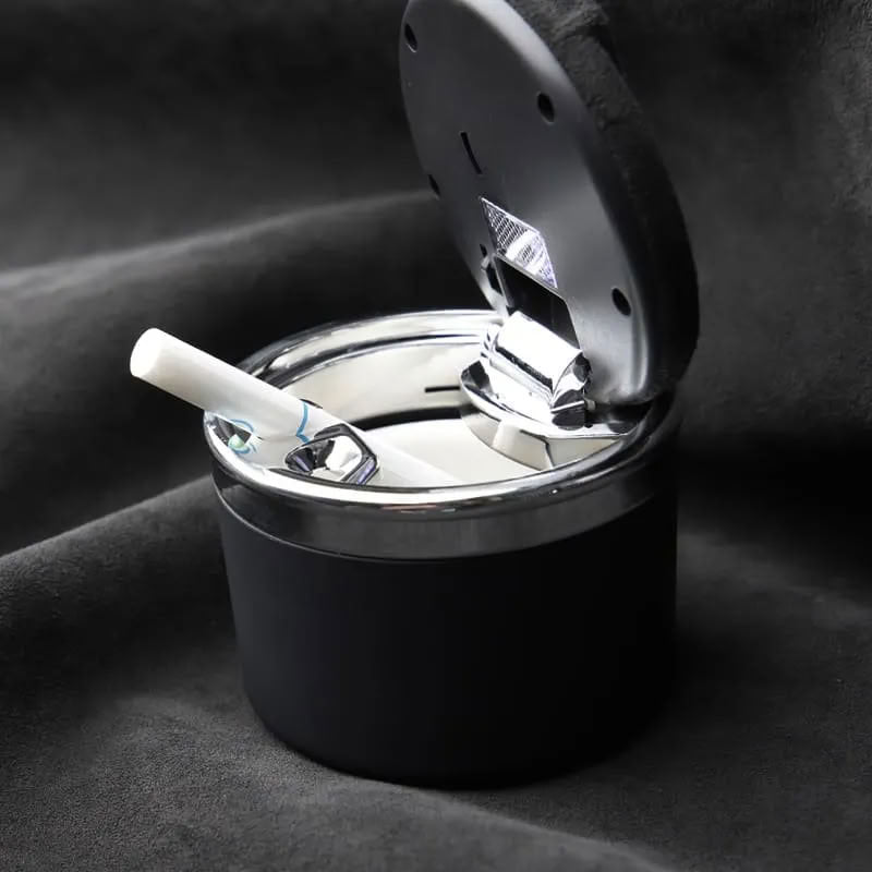 Cup Holder Suede Ashtray for Tesla Model 3/Y/S/X - Teskay