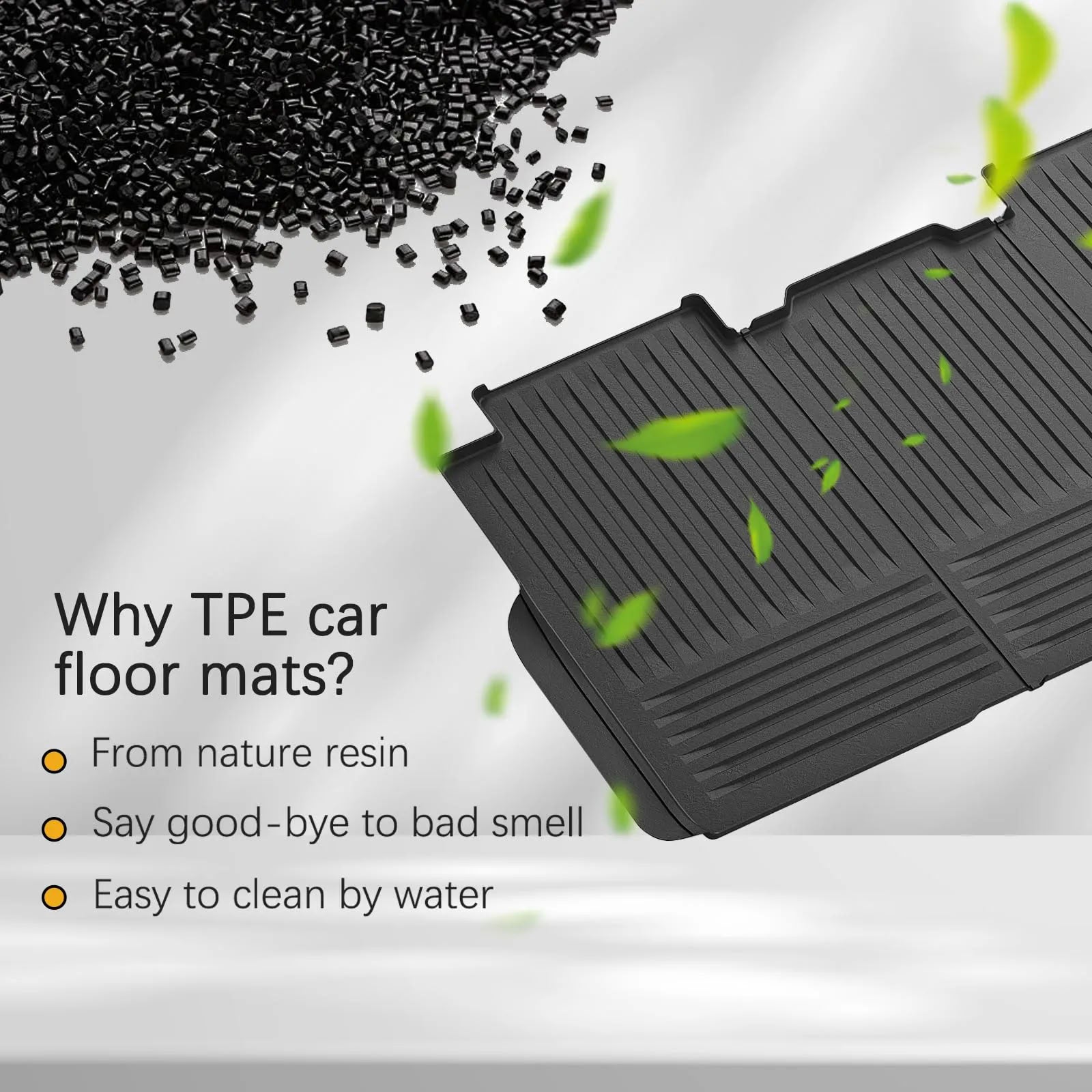 Cybertruck Tailored Floor and Cargo Liner Set - Tough TPE Construction - Teskay