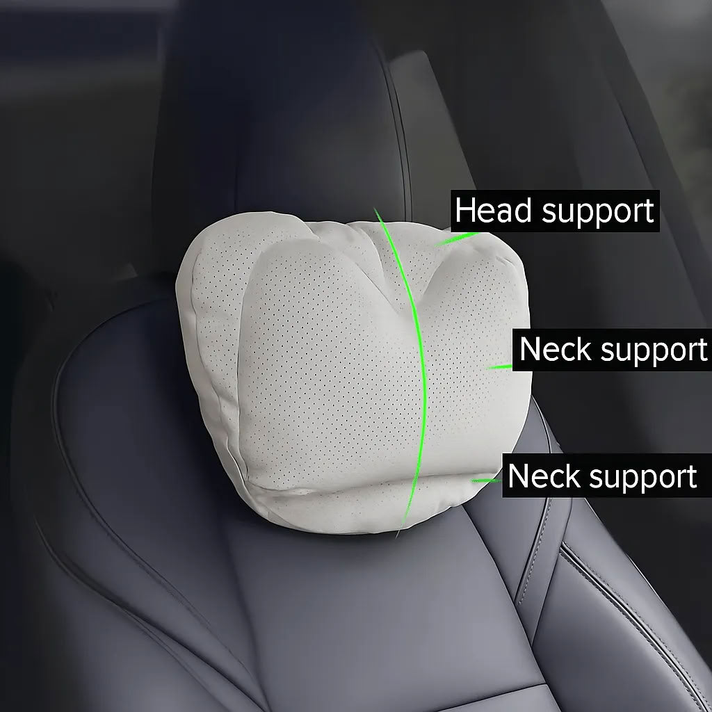 Dual-Layer Pressure Relief Headrest for Tesla Model 3/Y/S/X - Teskay