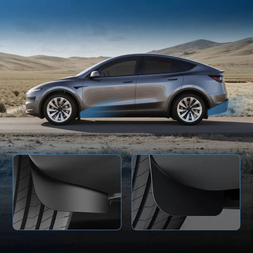 Hidden Mud Flaps Mud Guard for Model Y Juniper(2025.03+)-Teskay