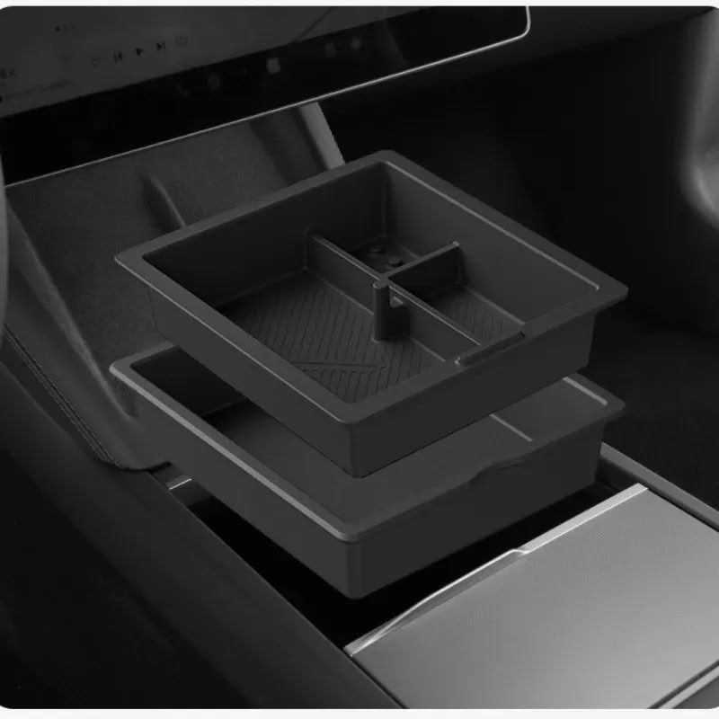 Center Console Silicone Storage Box for Model 3 Highland/Model Y Juniper - Teskay