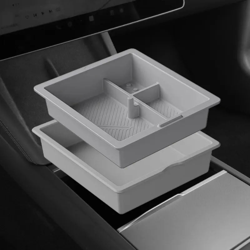Center Console Silicone Storage Box for Model 3 Highland/Model Y Juniper - Teskay