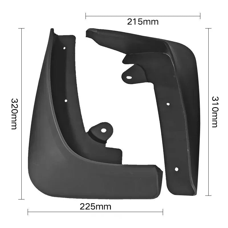 Mud Flaps for Tesla Model X - Teskay
