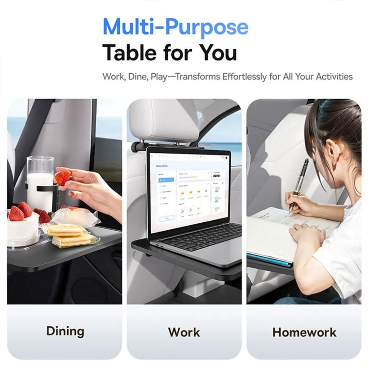 Multi-function Backseat Table Tray for Tesla Model 3/Y - Teskay
