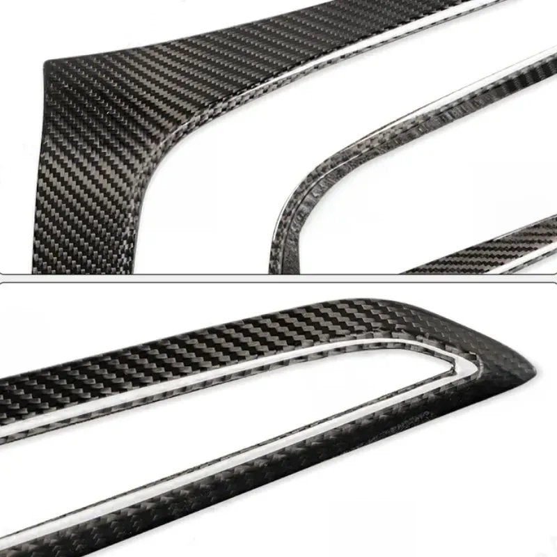 Real carbon fiber tail light frame for the Tesla Model 3 Highland (2 pcs)- Teskay