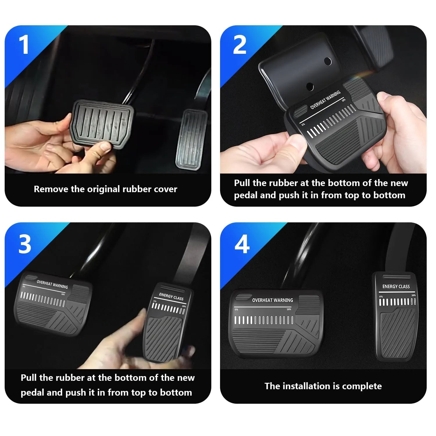 Rest Brake Pedal for Tesla Model 3/Y - Teskay