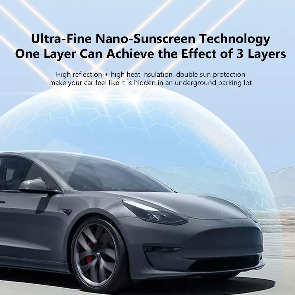 Roof Sunshade for Tesla Model 3/Y - Teskay