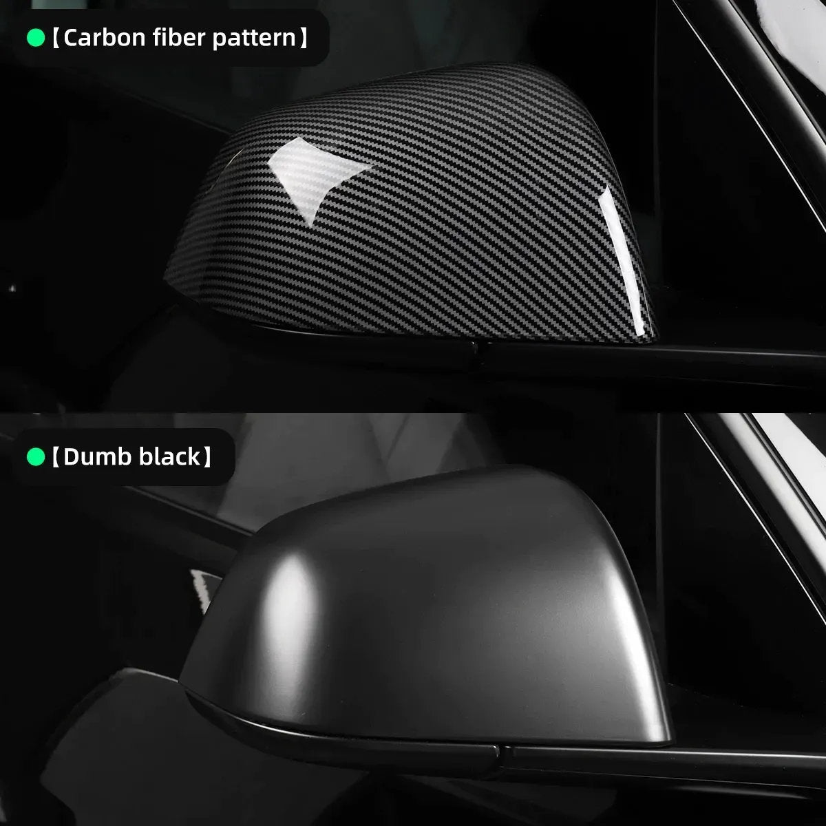 Side Mirror Cover for Tesla Model 3(2017-2023.10)/ Y(2020-2024) - Teskay