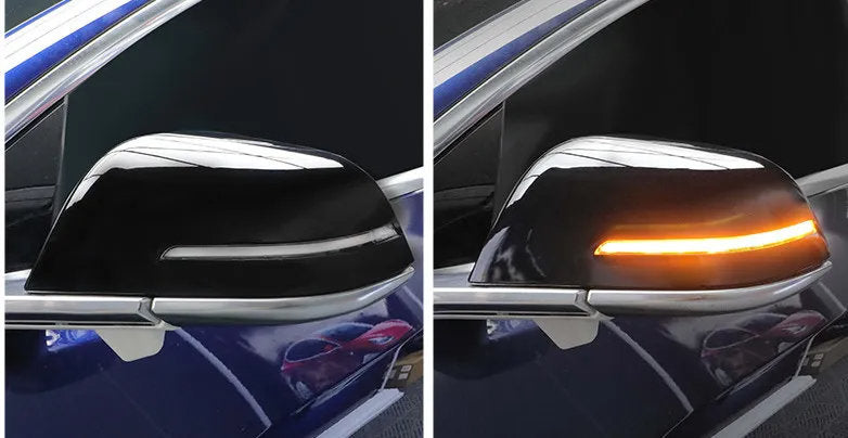 Replacement Side Mirrors with Turn Signals for Tesla Model 3/Y (2017-2024) - Teskay