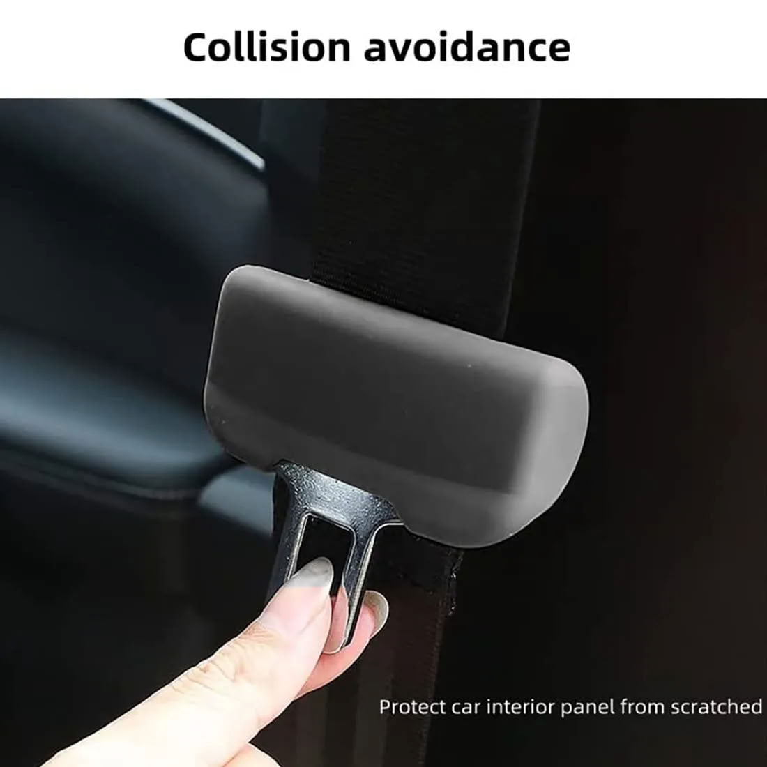 Silicone Seat Belt Buckle Protective Cover for Tesla Model S/3/X/Y - Teskay