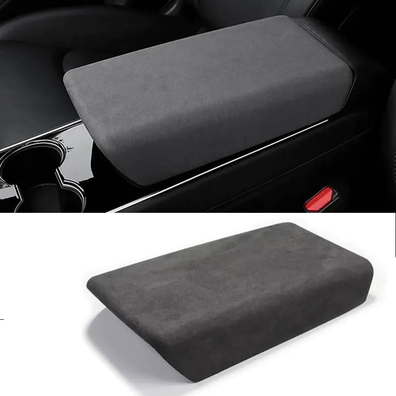 Suede Armrest Cover for Tesla Model 3/Y - Teskay