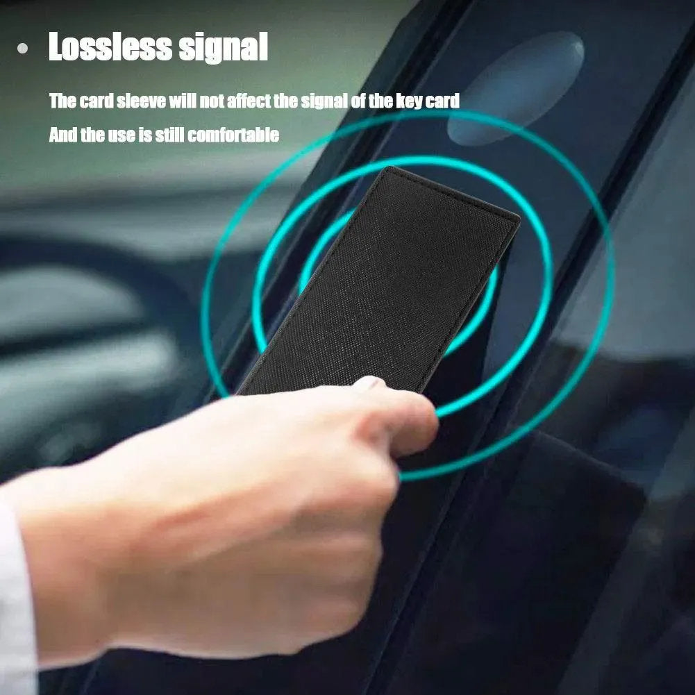 Tesla Model 3/Y Card Key Holder - Precision Fit & Signal Friendly-2