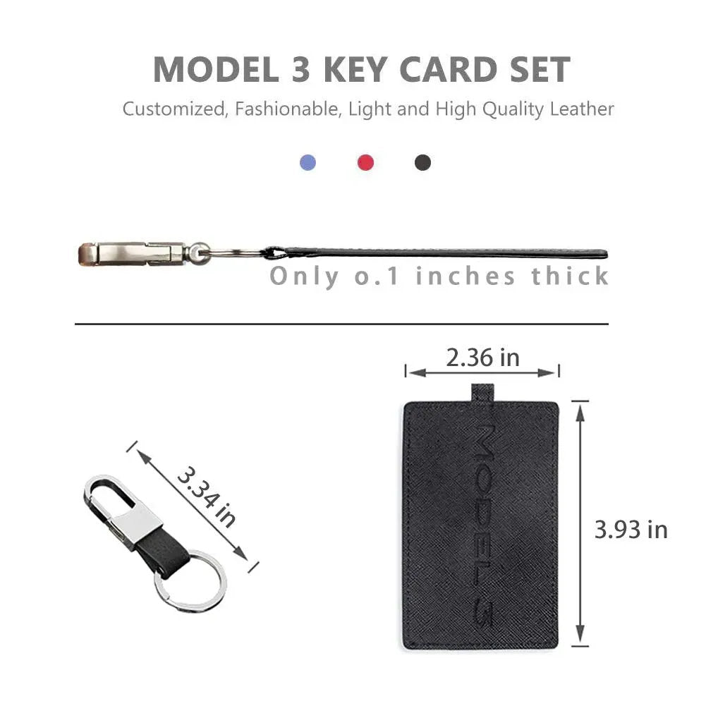 Tesla Model 3/Y Card Key Holder - Precision Fit & Signal Friendly-4