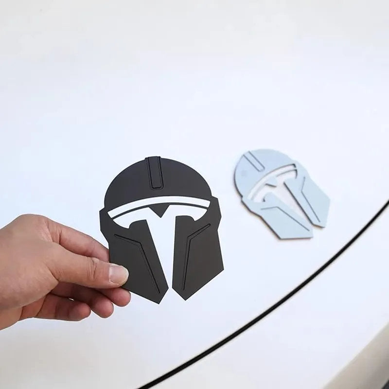 Tesla Model 3/Y Mandalorian Logo Decoration Sticker - Teskay