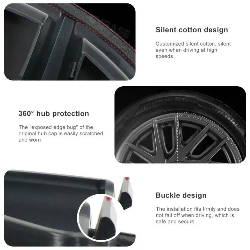 Tesla Model 3 Highland 18inch Wheel Covers - Teskay