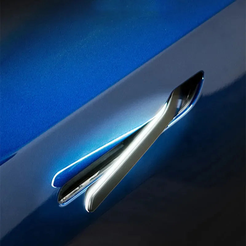 Auto Door Handle With LED for Tesla Model Y / 3 (4PCS) - Teskay
