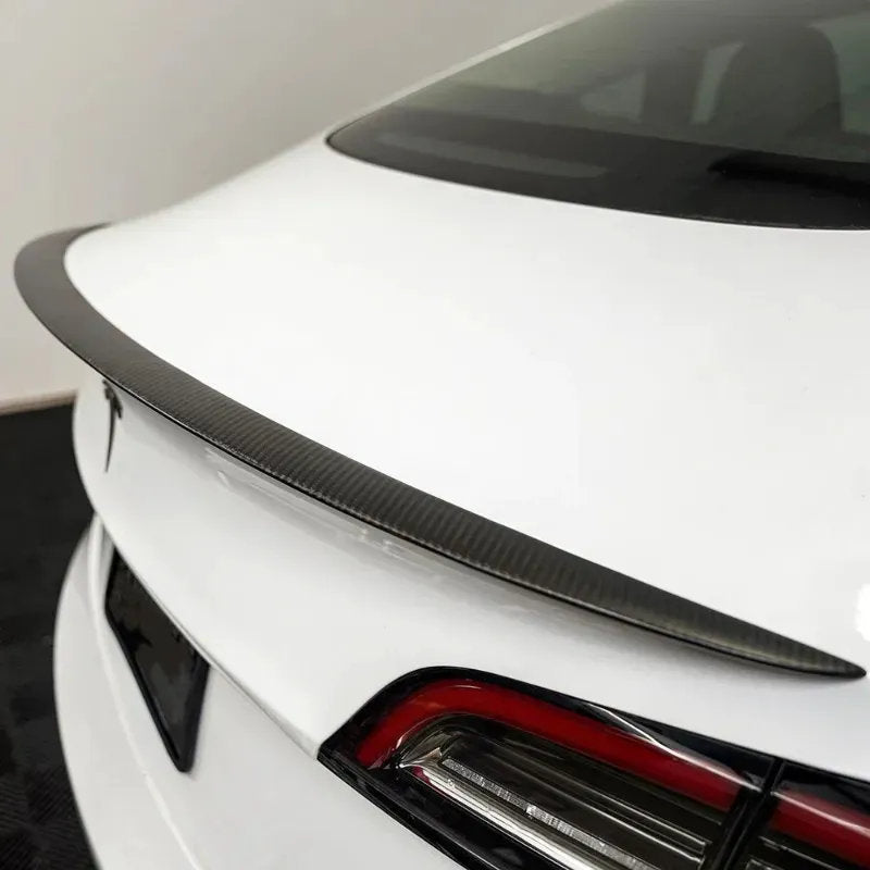 Carbon Fiber Spoiler for Tesla Model 3 Highland - Teskay