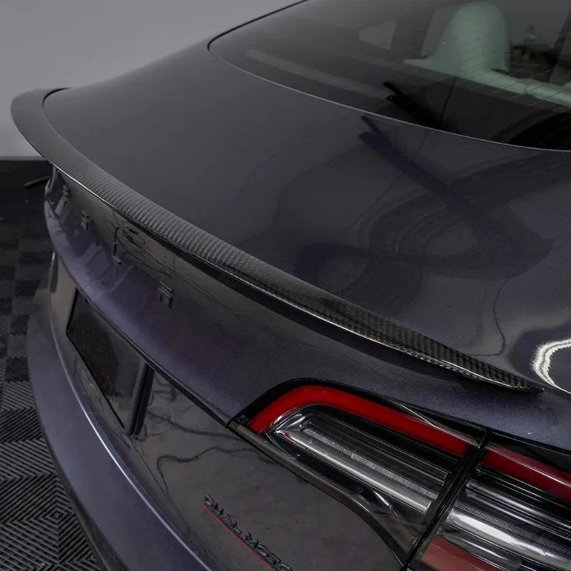 Carbon Fiber Spoiler for Tesla Model 3 Highland - Teskay