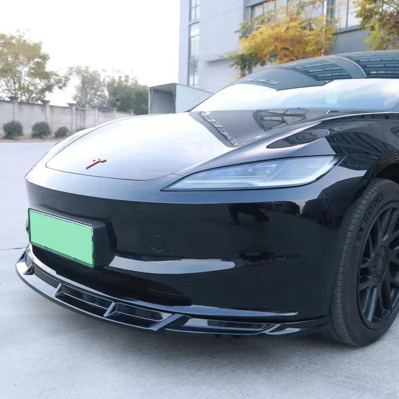 Sport Style Front Bumper Lip Kit for Tesla Model 3 Highland - Teskay