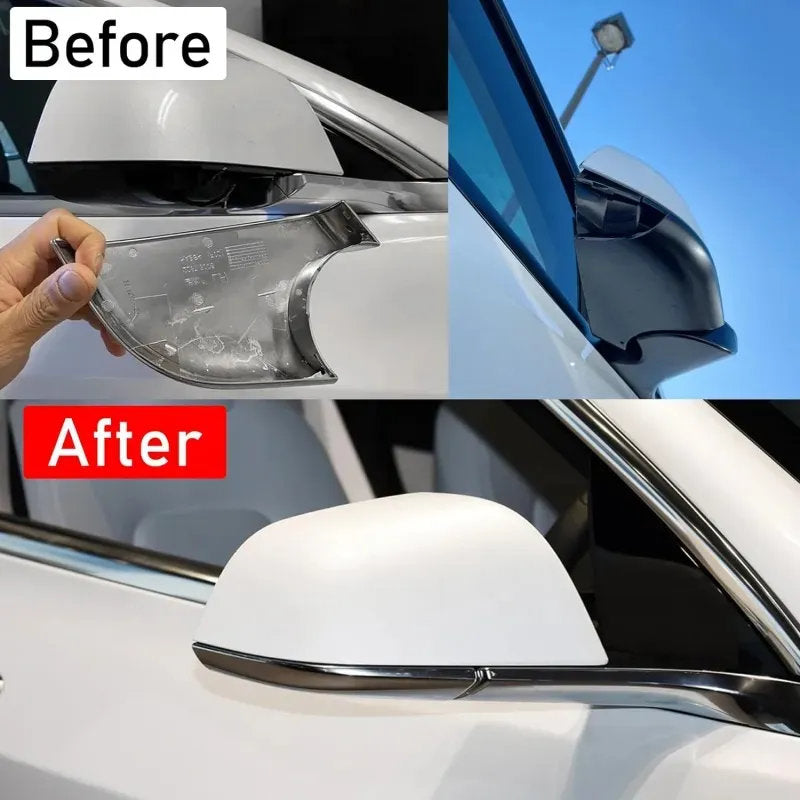 Tesla Model 3(2017-2024)/ Y(2020-2024) Mirror Base Cover Replacements - Teskay