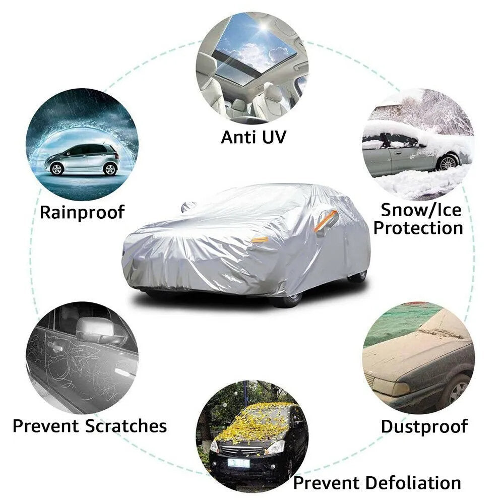 Tesla Model S/3/ Y/X Car Cover – All-Weather Protection with UV Protection-4