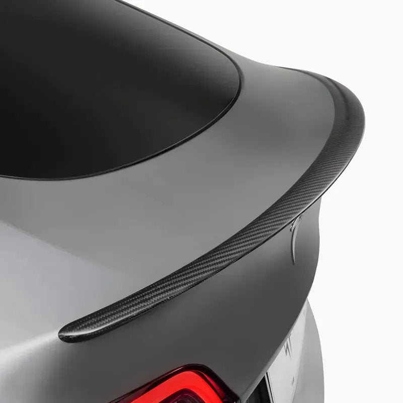 Real Carbon Fiber Trunk Spoiler for Tesla Model S - Teskay
