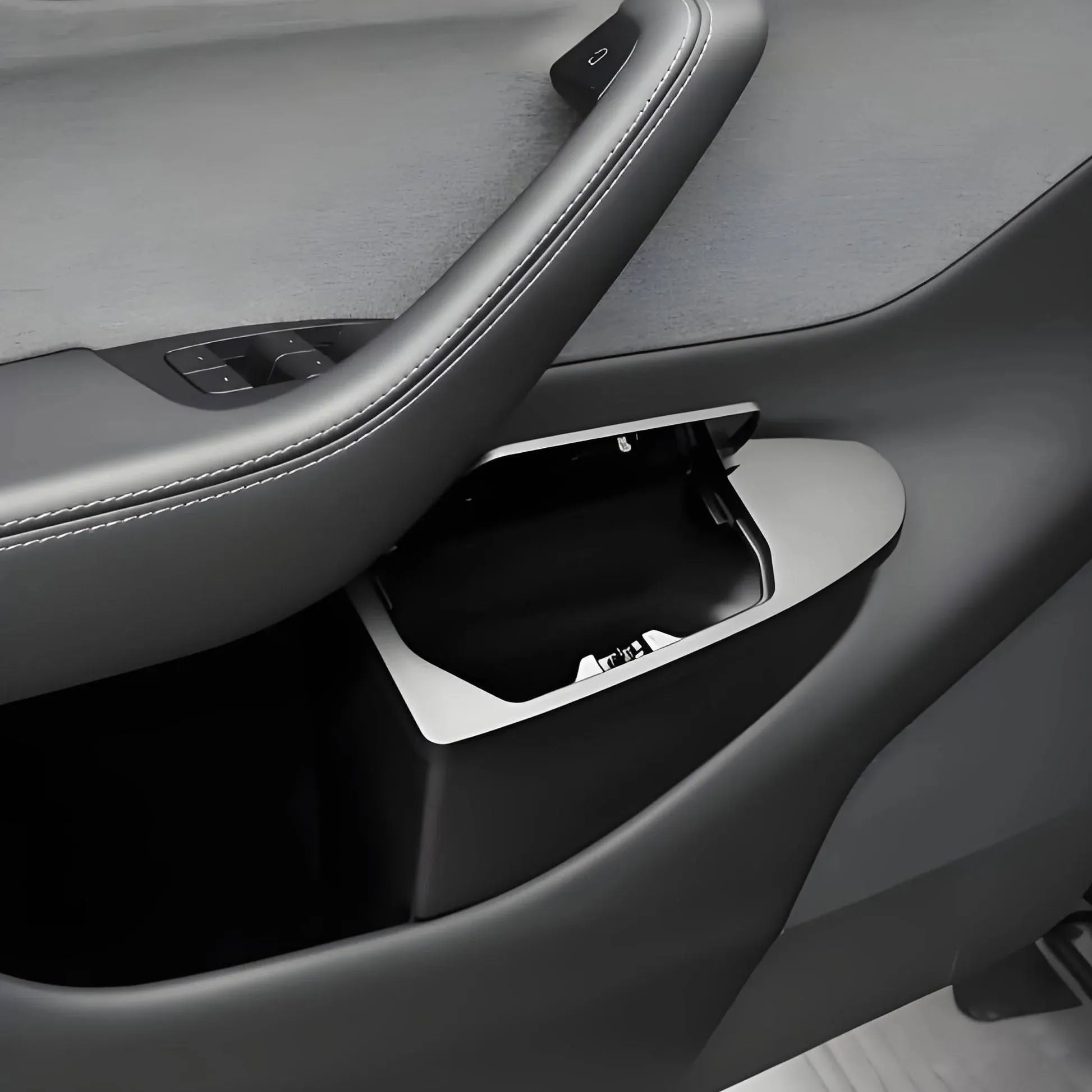 Tesla Model Y Juniper Front Door Trash Can Organizer (2-Pack)-1