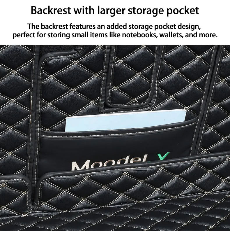 Tesla Model Y Trunk Mats – Waterproof, Soundproof, Stain-Resistant - Teskay