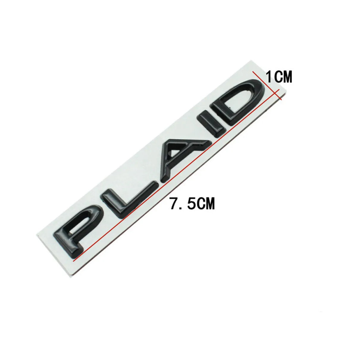Tesla Plaid Emblem (Various Colors) - Teskay