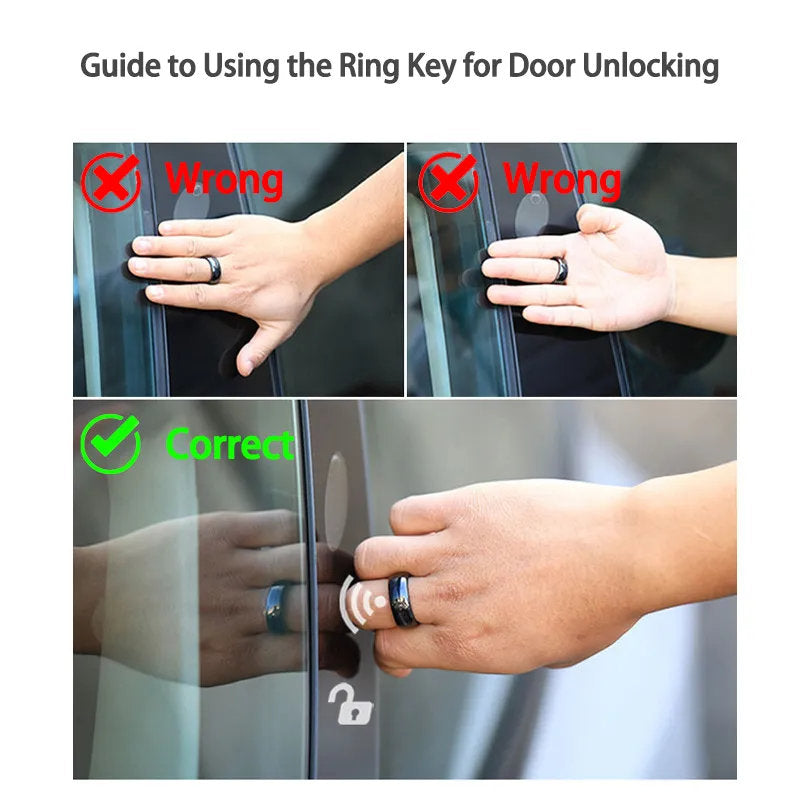 Tesla Smart Key Ring for Model 3/Y – Zirconia Ceramic RFID Key - Teskay