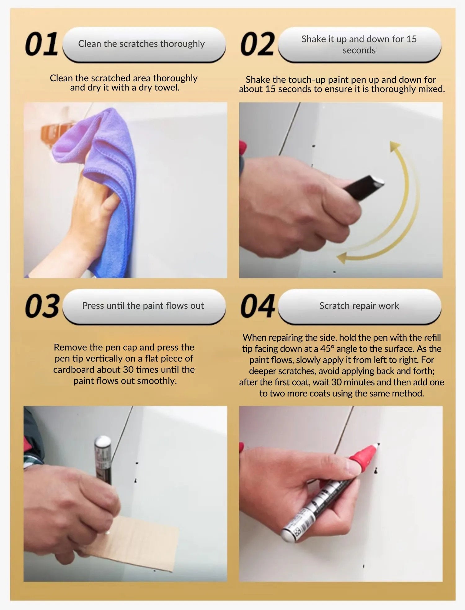 Tesla Touch Up Paint | Easy Paint Repair Kit for Tesla Model 3/Y/X/S - Teskay