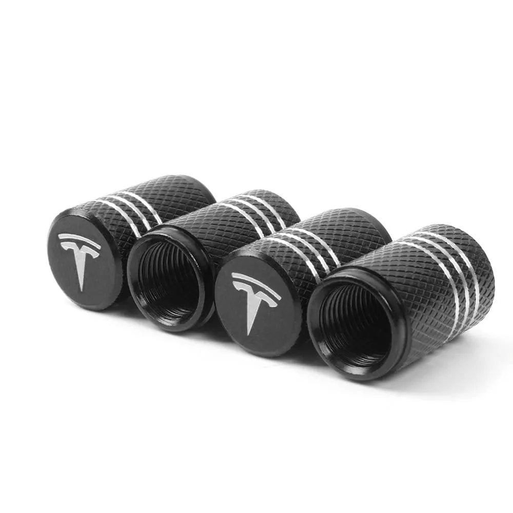 Tesla Valve Stem Caps (4 pcs) - Teskay