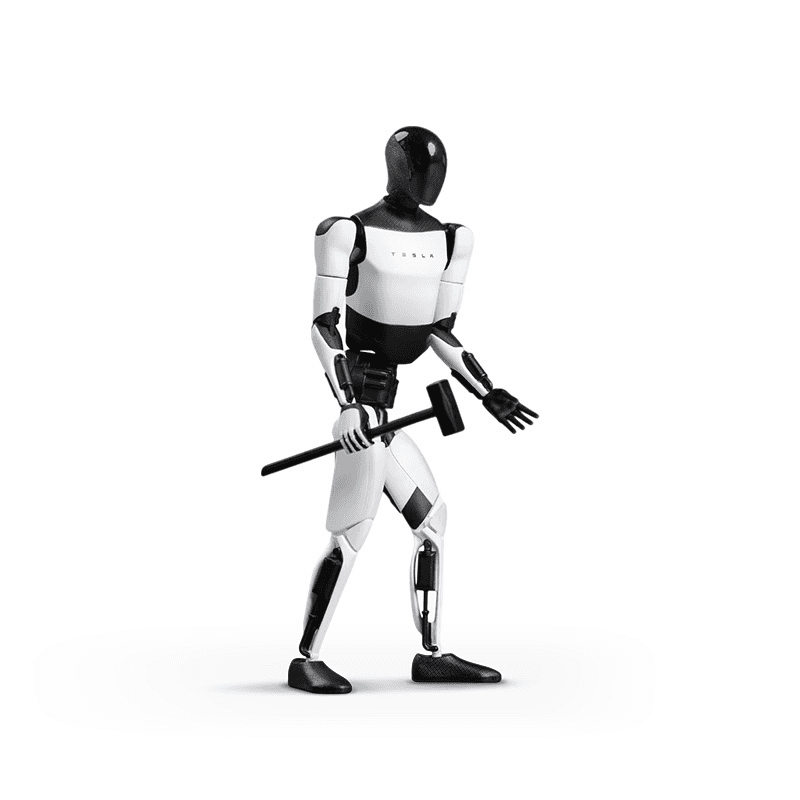 Tesla Life Bot Ornamental Humanoid Doll Robot - teskay