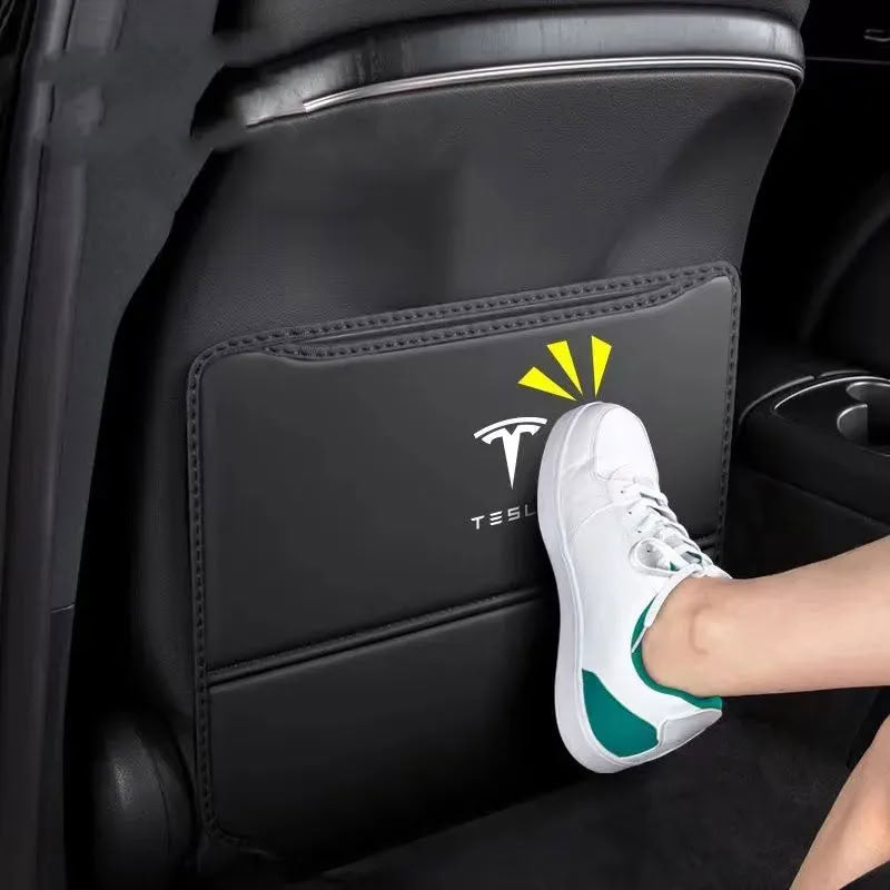 Tesla Model 3/Y (2020-2024) Seat Back Kick Mats(2 Pcs) - Teskay